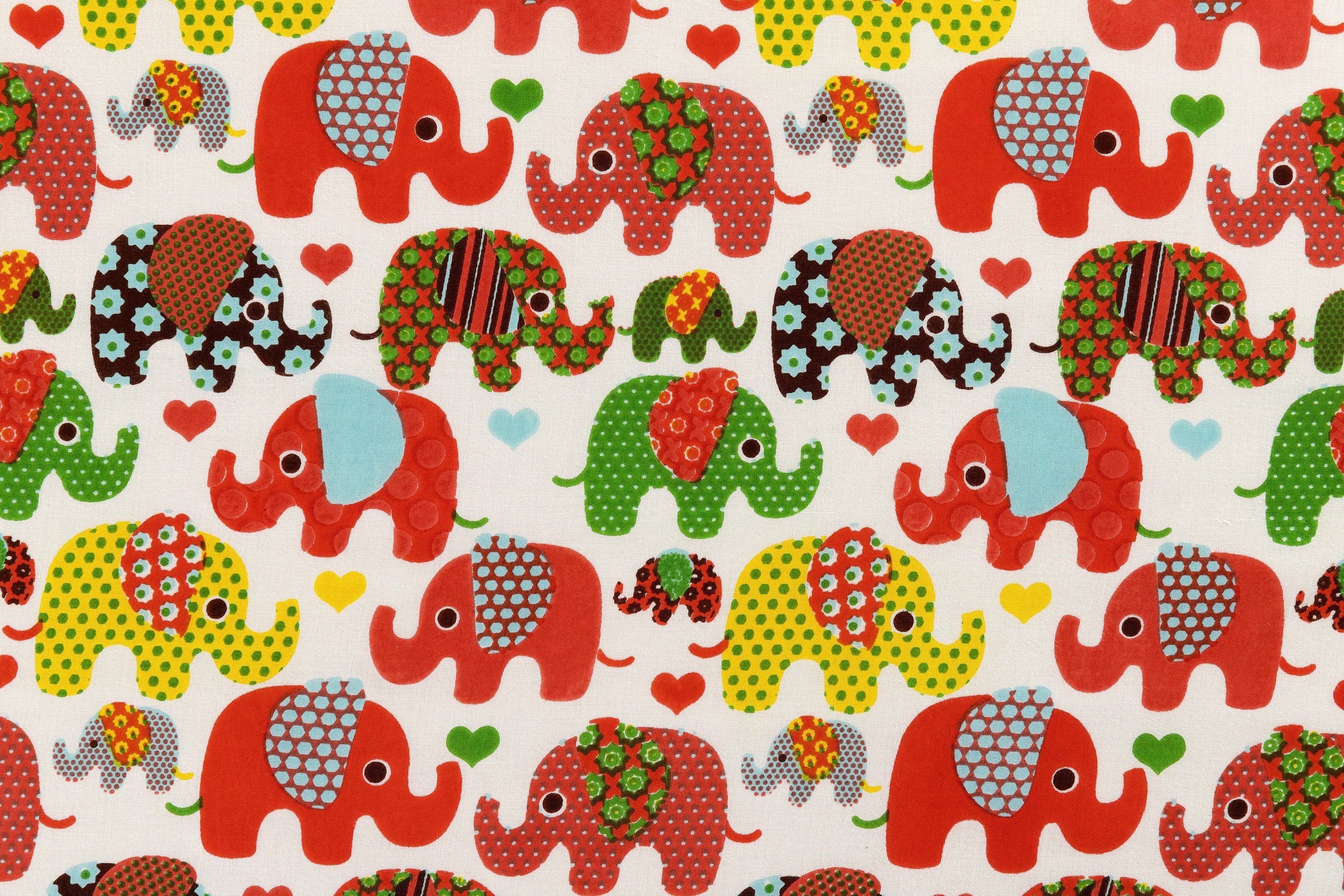 Soft cotton fabric hand block elephant print fabric cotton Etsy
