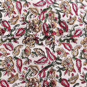 Brown - Kalamkari Block Print Cotton Apron with Pocket 36 main image 0