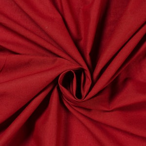 Maroon 100% Cotton Voile Fabric Solid Pattern 44&quot; Wide By the Yard Apparel, Quilting