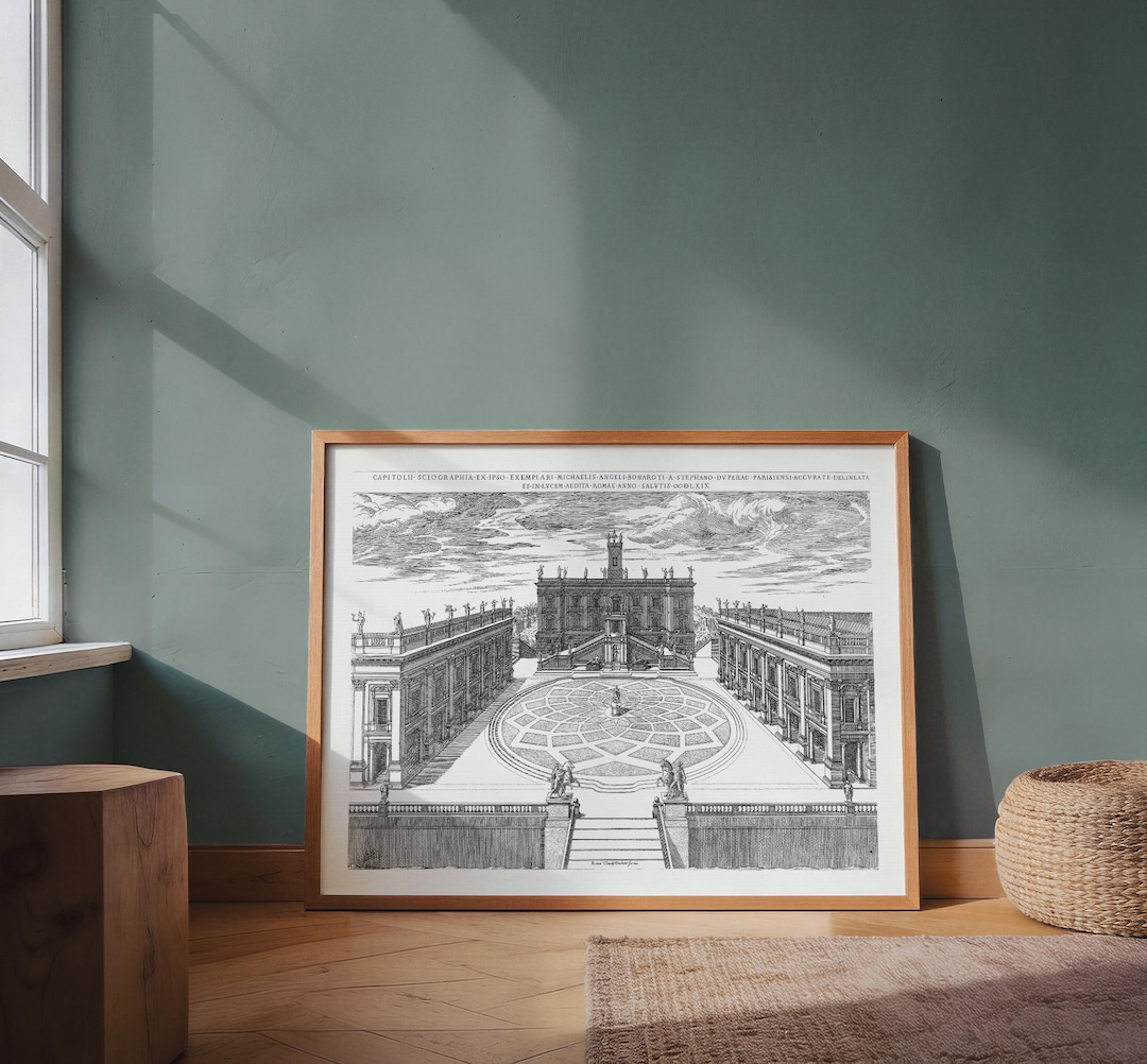 View of the Roman Capitol 1569 | Speculum Romanae Magnificentiae ...