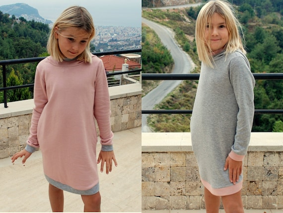 hooded dress girls