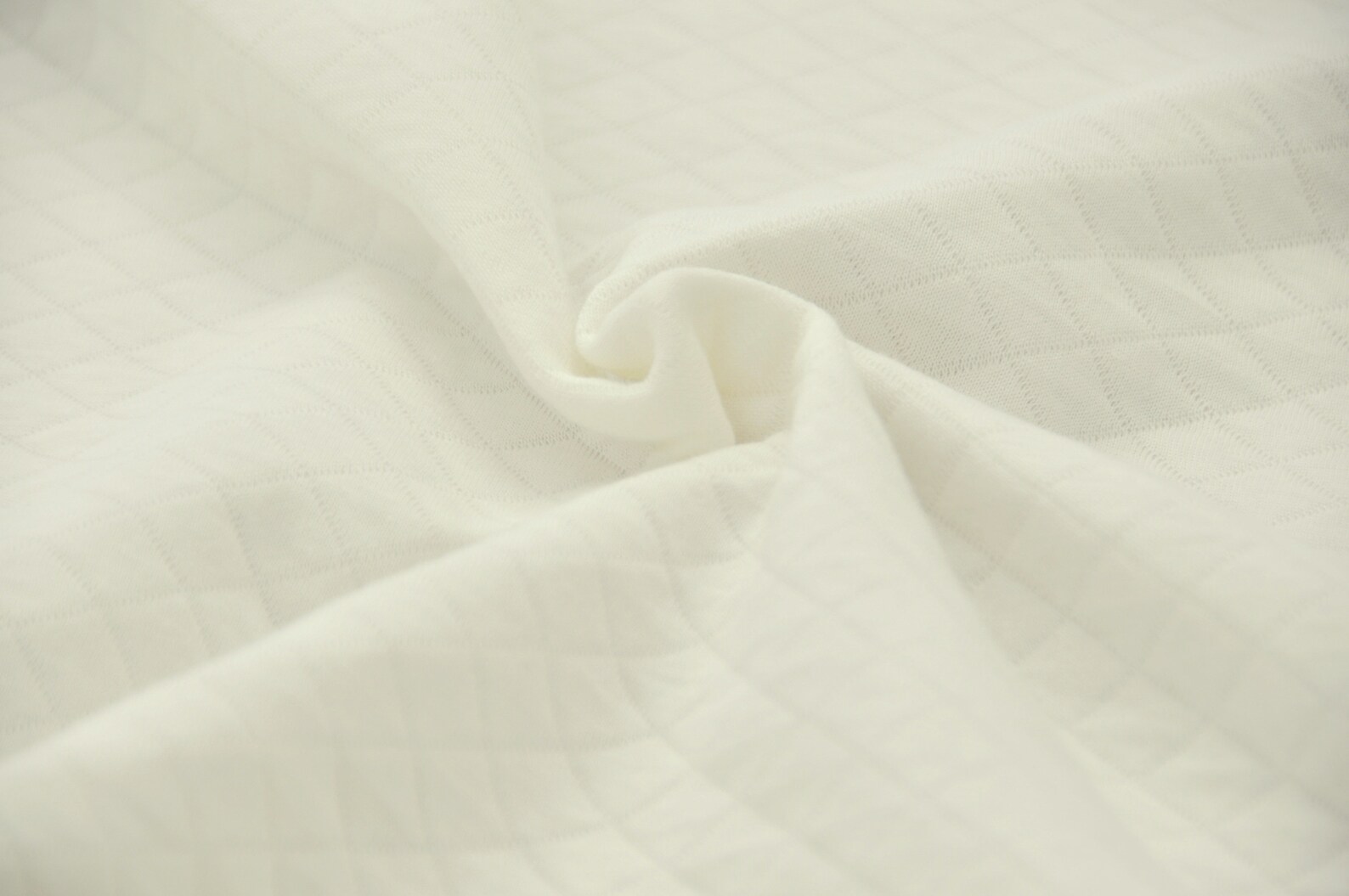 Off white cotton quilting fabric Jersey knit fabric pre Etsy