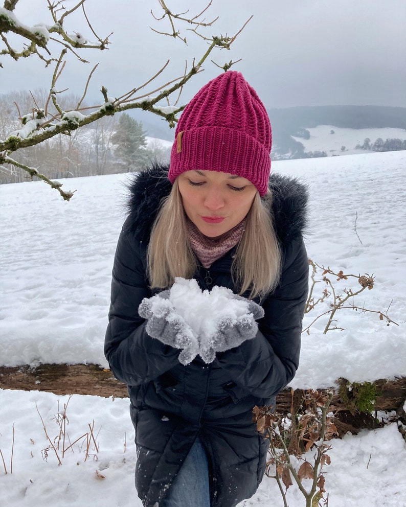 Anleitung Mütze Streben zum Glück Strickanleitung Video image 5