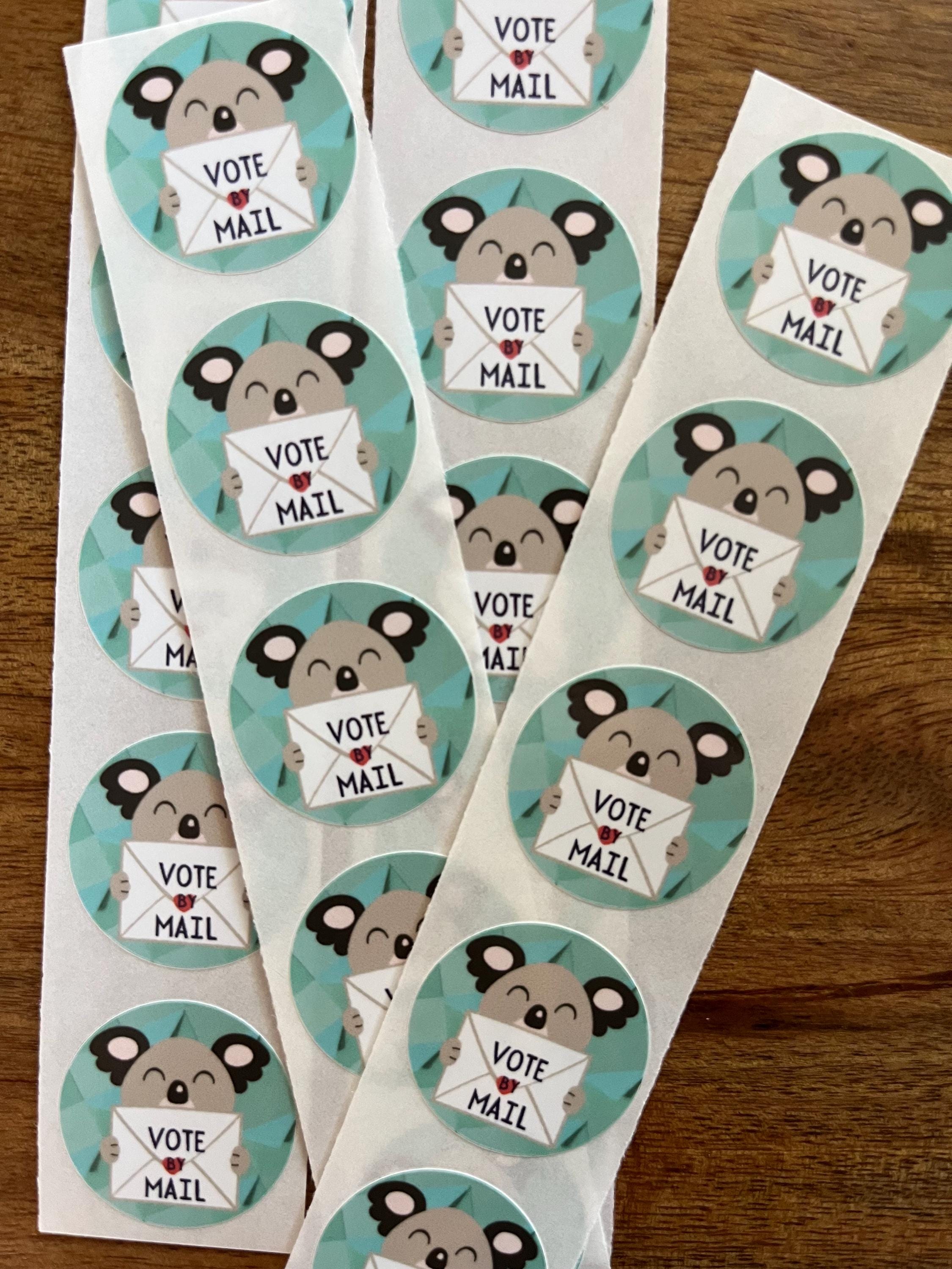 1 Inch Stickers - Various Voter Themes (packs of 25 Stickers) - Etsy