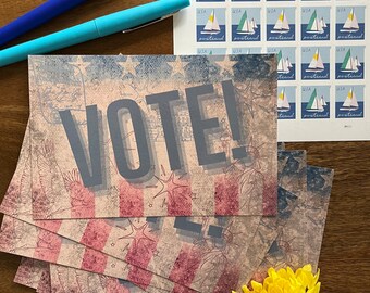 Vote Postcard - "VOTE!"