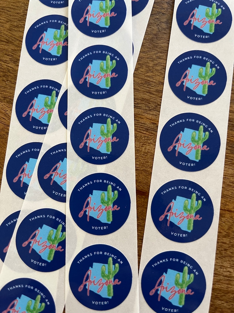 Stickers - Thanks for Being a Voter! (pack of 25 One-inch Stickers) - Etsy