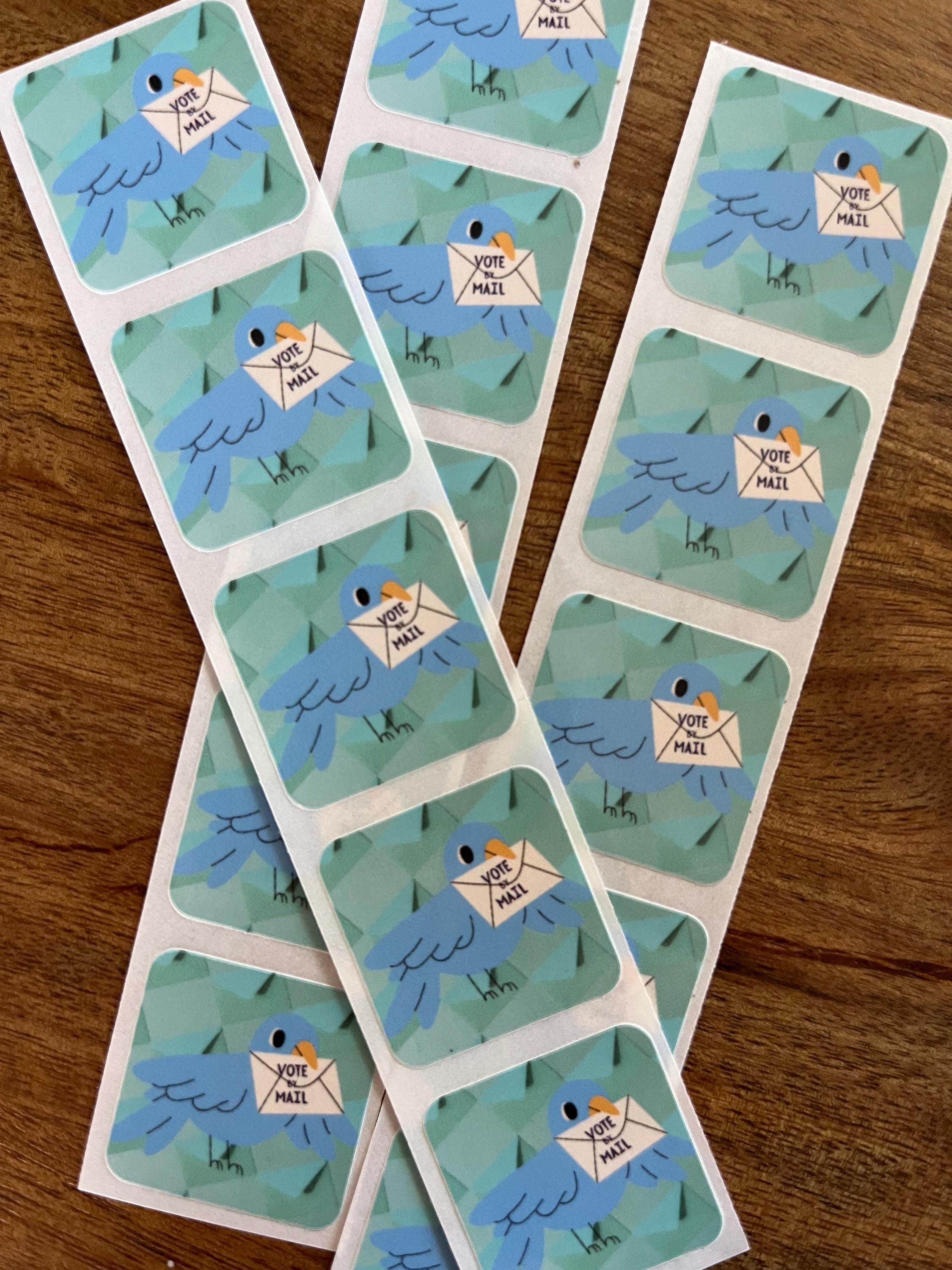 1 Inch Stickers - Various Voter Themes (packs of 25 Stickers) - Etsy