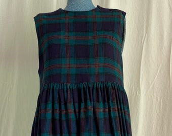 plum jumper dress