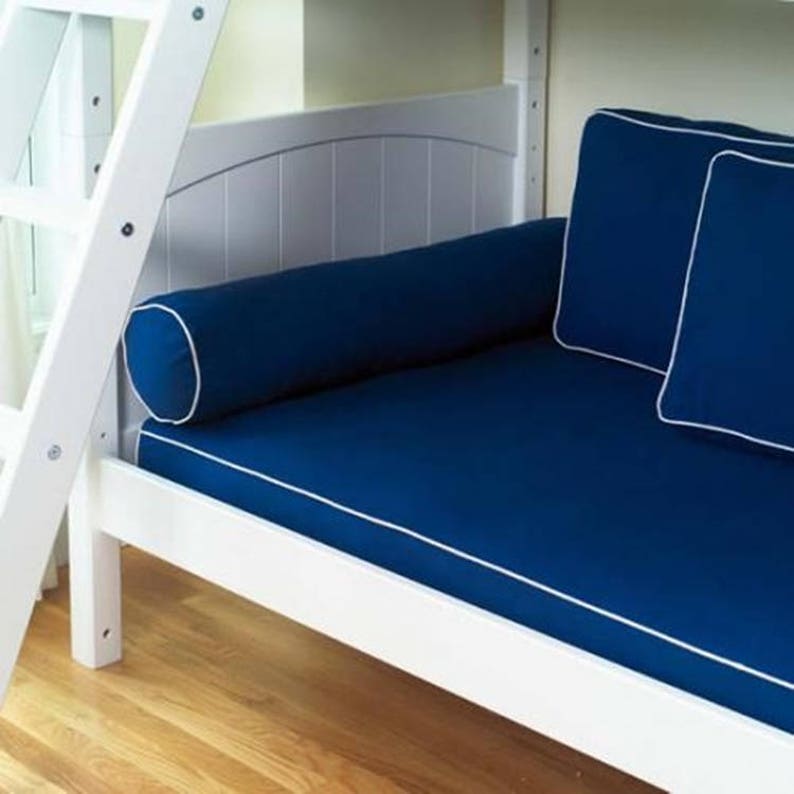 Navy Blue Velvet Daybed Mattress Cover indoor Seat Cushion Etsy