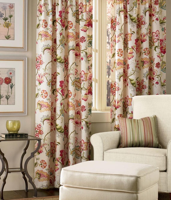 Floral panel curtains deals