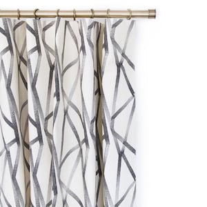 Pannello della tenda geometrica nel designer Tessuto Genevieve Gorder ,Trattamento finestra GRATIS SHIPPING