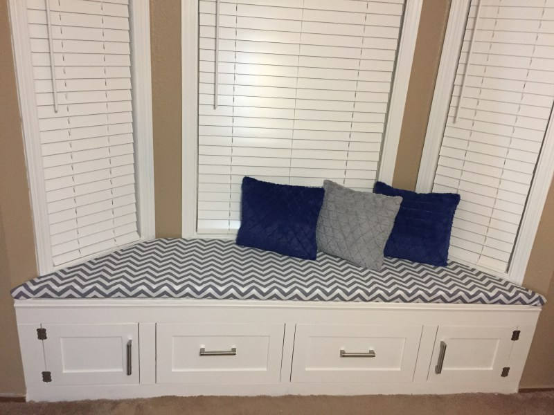 Custom Window Seat Cushion Cover 42X 15X4 Cotton Daybed Etsy