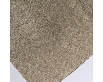 Linen  fabric by the yard,  color flax, Heavy  weight 12 Oz ,upholstery ,home decor