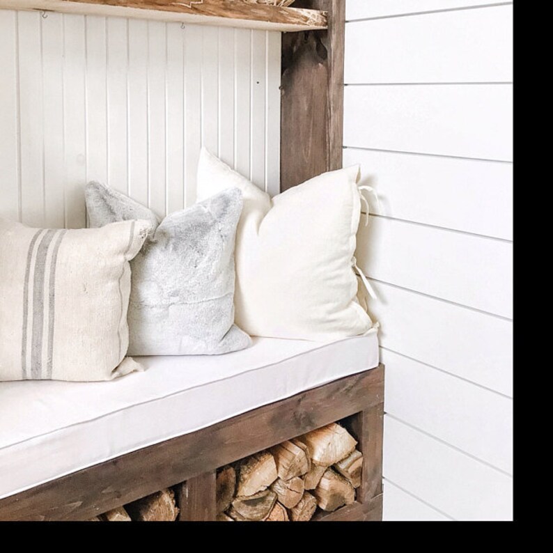 Custom Bench Seat Cushion Cover 42x 15x 3 Etsy