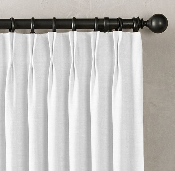 Rideaux JCPenney Gold Broderie Lourde - Pincé Plissé - Doublés - 86 X 50 In