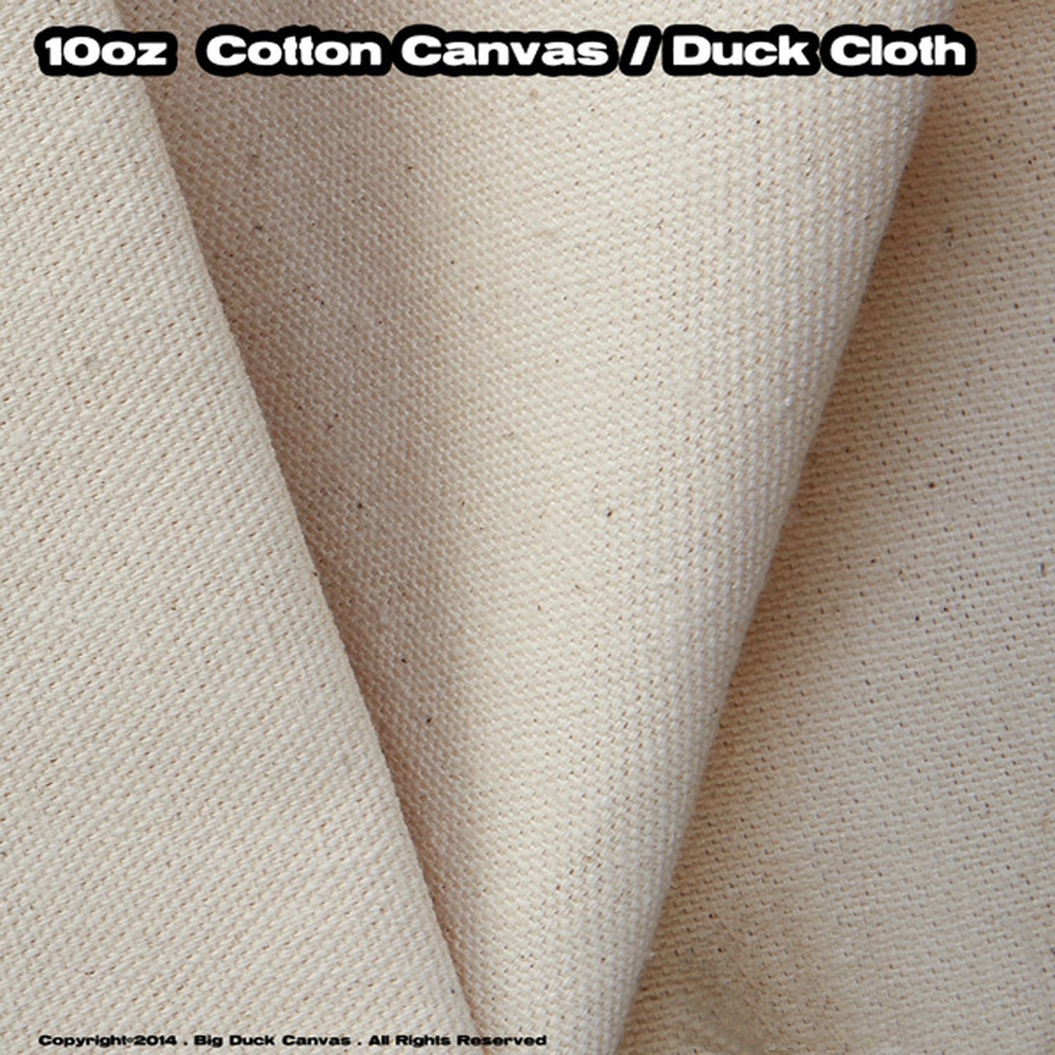 Natural Color COTTON CANVAS Fabric Weight 10 Oz by the Yards Etsy Canada
