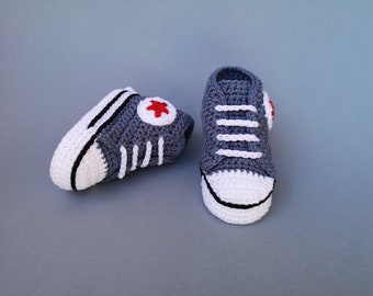 infant booties converse