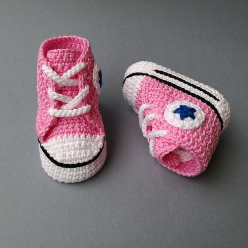Crochet PATTERN  shoes, crochet pattern baby sneakers