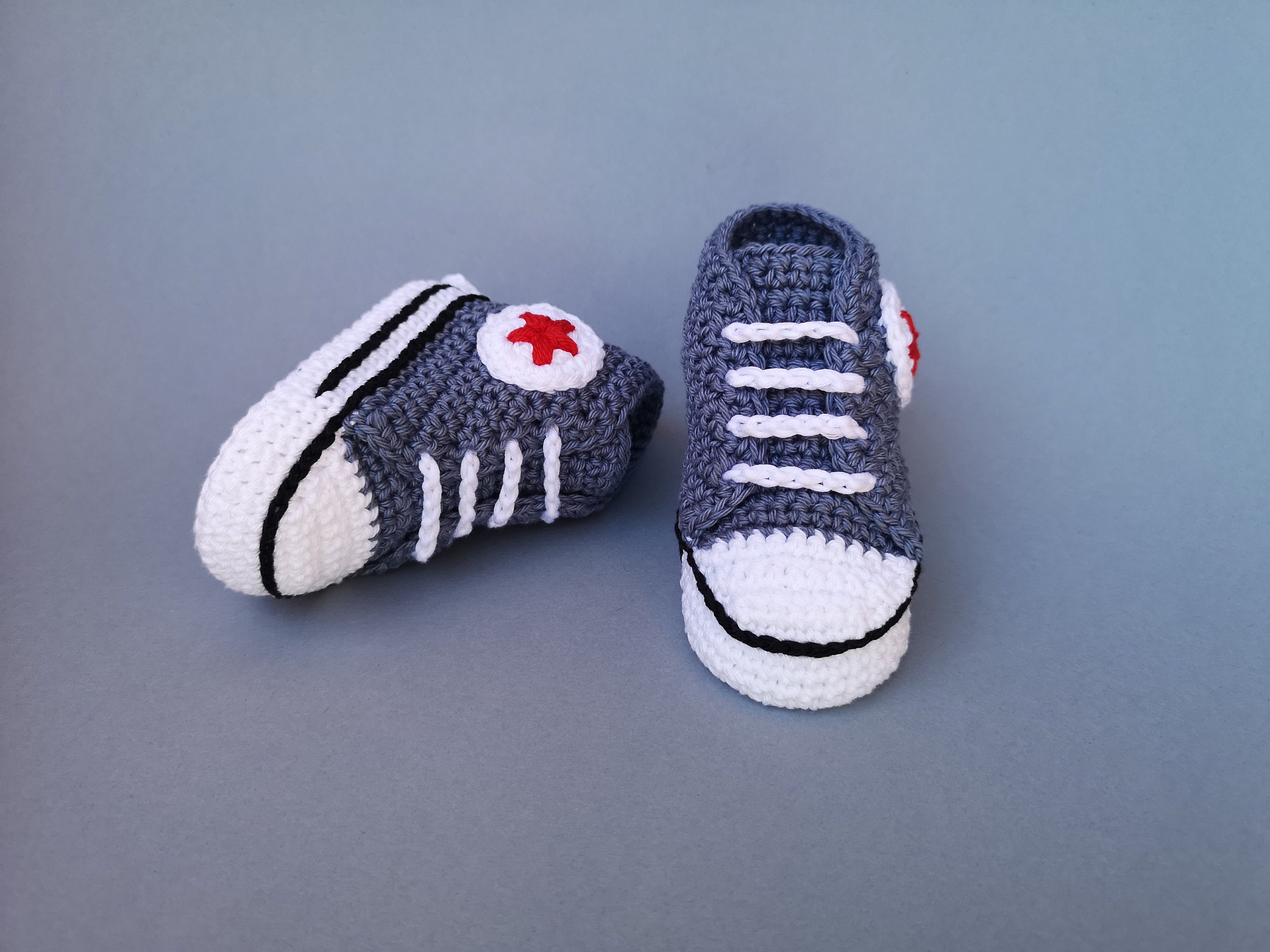 converse en crochet converse en crochet