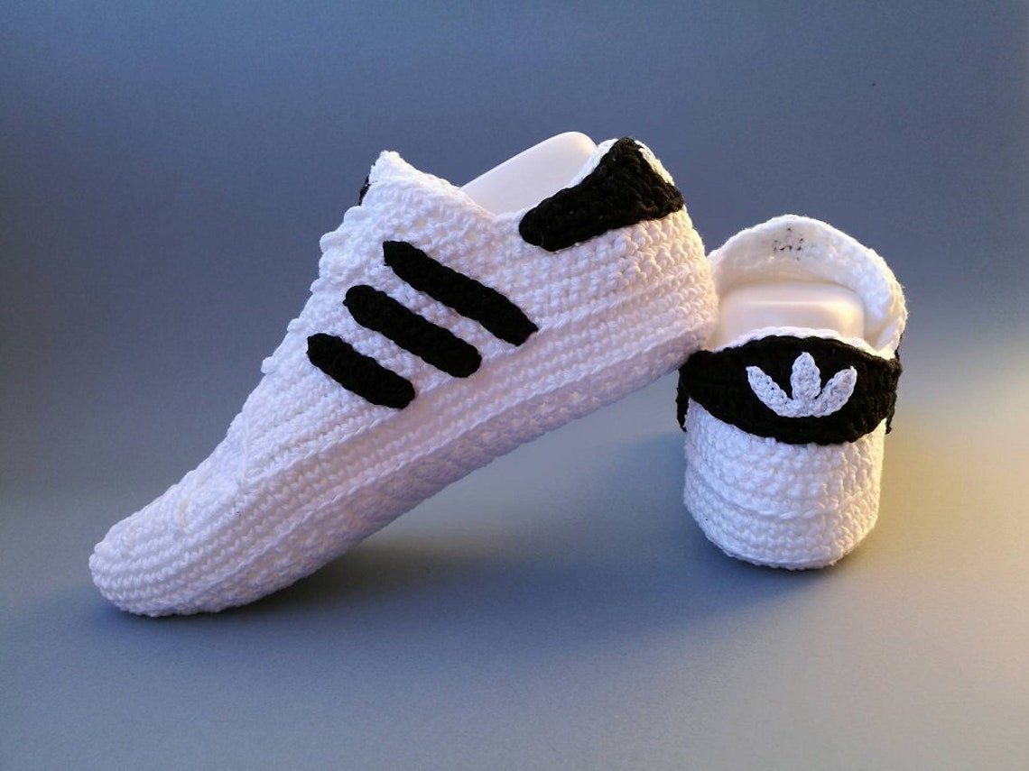 crochet sneakers for adults free pattern