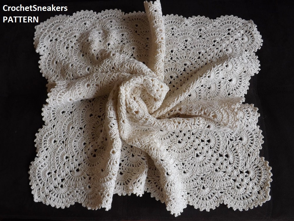 Cottage Designs Crochet Christening Blanket Free Heirloom Crochet
