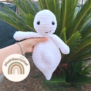 Crochet Ghost Snuggler Pattern, crochet pattern ghost amigurumi