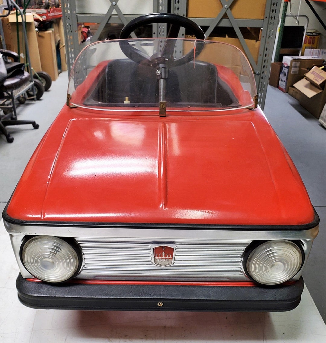 Vintage Moskvich Pedal Car Etsy