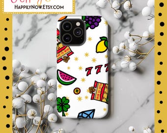 Vegas Love Casino Phone Case for Gamers, Playful Design, Perfect Gift for Casino Lovers, Fun Mobile Cover, Birthday Present