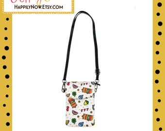Vegas Love! Chic Small Cell Phone Wallet, Stylish Phone Pouch for Everyday Use Perfect for Travel, or Casual Outings, Gift Idea - Good Luck!