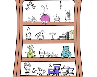My Toy Bookshelf