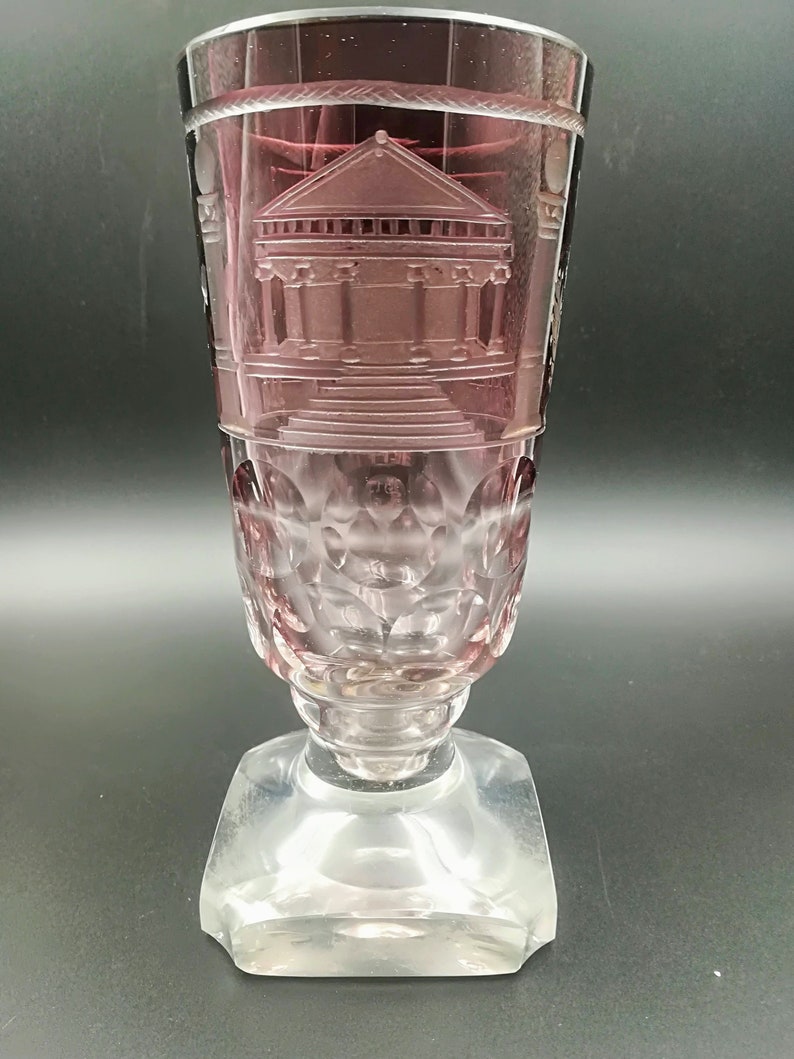 Antique Masonic firing cannon glass from Sweden or Norway Etsy