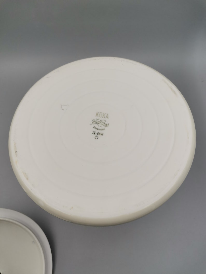 Koka Blue Rorstrand Sweden Blå Koka Tureen Designed by Hertha Etsy