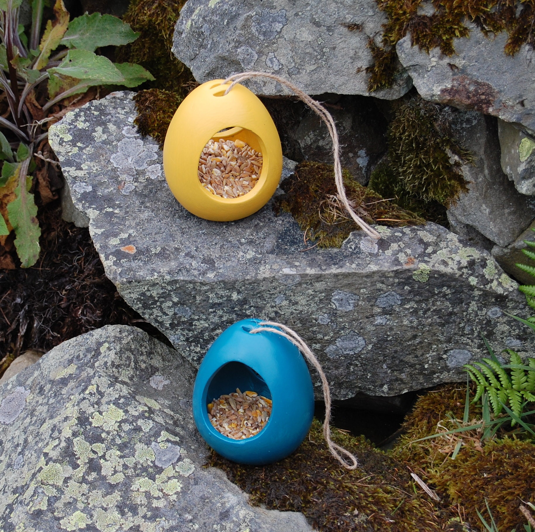 Mix and Match Bird Feeder Gift Set Black & White Set of 2 Etsy