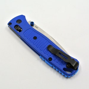 Black/Silver Aluminum Alloy Back Spacer For Benchmade Bugout 535 – USA Fit