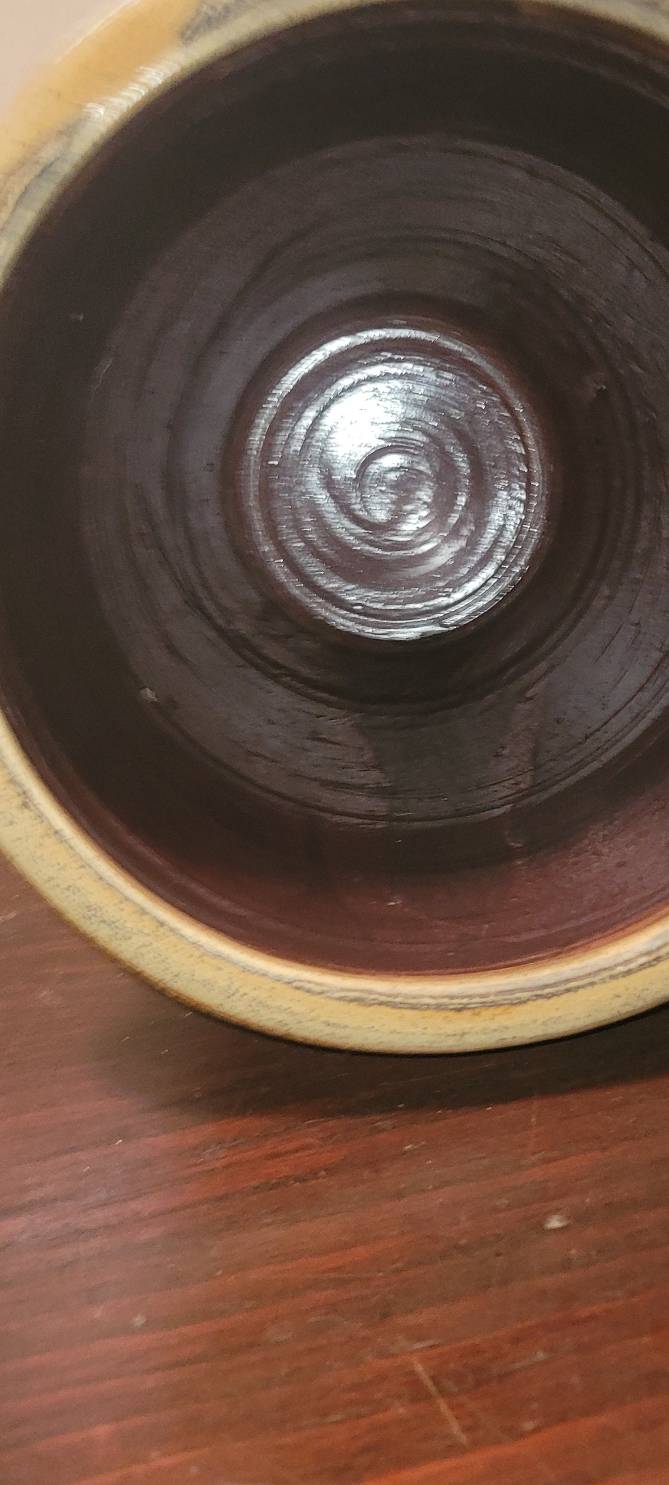 SALE PRICED Stoneware Apple Butter/butter Crock or Cream Etsy