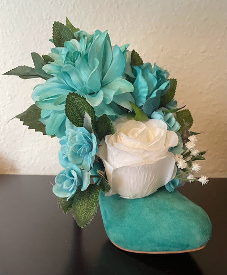 Stiletto Centerpiece, Bridal Shower Centerpiece, High Heel Floral
