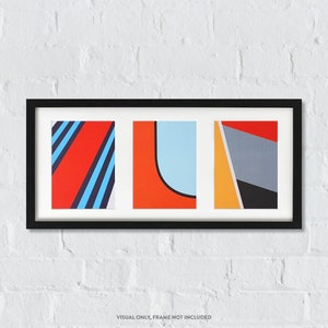 Cartes d'art de sport automobile | Racing Livery Series Ford Gulf Lancia Martini Audi | Cartes postales contemporaines de qualité supérieure 11 x 16 cm 4 x 6 pouces sans cadre