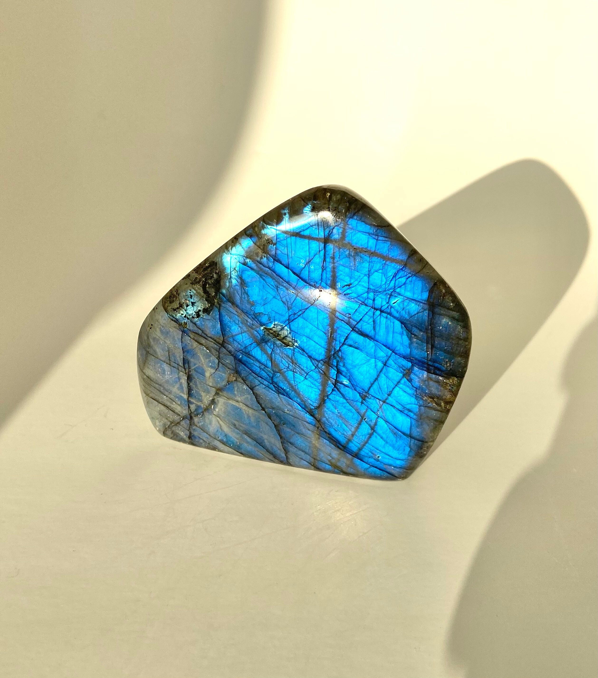 Belle Labradorite Bleue à Poser