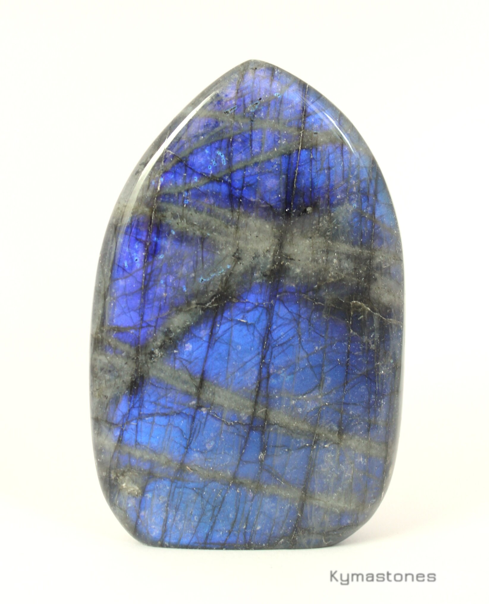 Labradorite Beaux Reflets Bleus Forme Libre