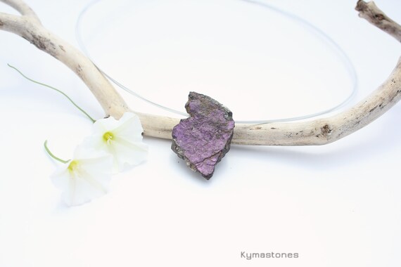 Raw Purpurite Pendants Raw Purpurite Pendants