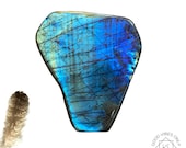 Belle Labradorite Bleue extra style menhir