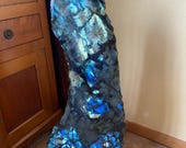 Grande Labradorite brute et polie exceptionnelle ! 36 kg