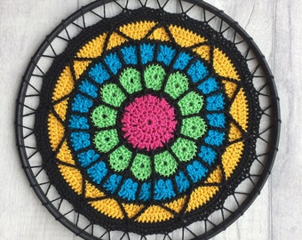 Stained Glass Mandala crochet pattern