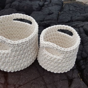 Chunky Rope Basket Crochet Pattern image 2