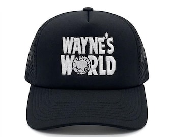 Waynes World Hat Adjustable Embroidered Cap