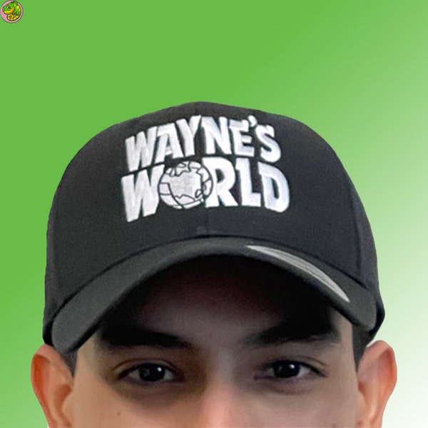 Waynes World Hat Adjustable Embroidered Cap