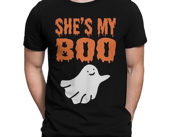 Unisex Halloween T-Shirt Regular Fit, High Quality 100% Cotton Fabric - Black
