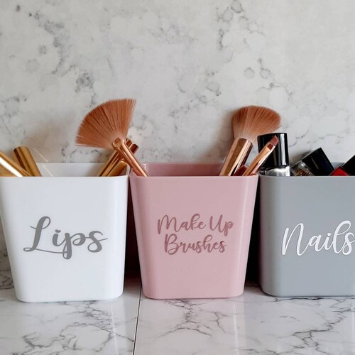 Make up Storage Make up Brush Pot Cosmetic Organiser Make Etsy