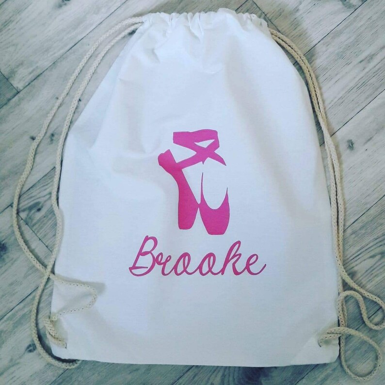 personalised ballet bag