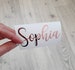 Personalised Name Vinyl Decal - Custom Name Vinyl Stickers - Wedding Decor label - Wine Glass Decal- Bridesmaid Box Decal - Name Stickers